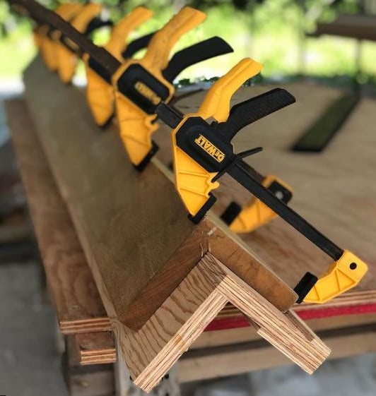Premade corners prepped for tree tops-jpg