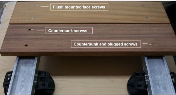 Profile_screw_fastening_options