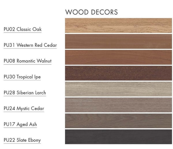 Pura NFC Siding wood decors