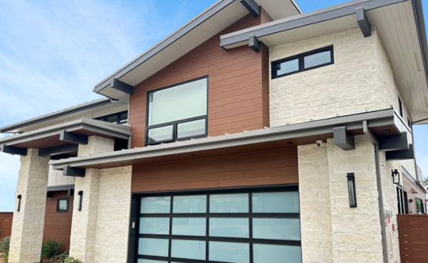 Pura NFC Tropical Ipe on siding and soffits