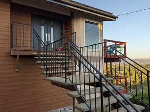 Pura Romantic Walnut wood decor in La Mesa CA