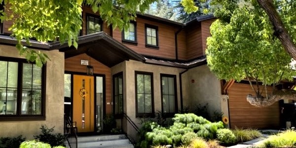 Pura Romantic Walnut Wood Decor on a traditional home 