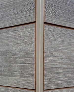 Pura Trespa Mystic Cedar corner detail closeup portrait Naragansett Crook