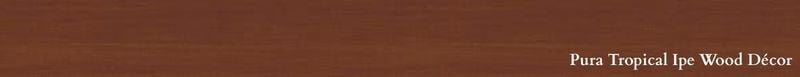 Pura Tropical Ipe Wood Decor