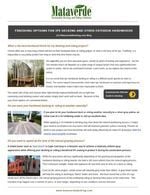 Resource icon PDG Finishing Options for Ipe and other Hardwoods from Mataverde