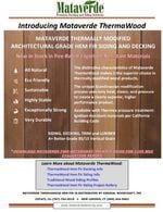 Resource Icon Mataverde SaferWood ThermaWood 1-pg Brochure