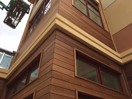 Siding installation requires safe construction practices
