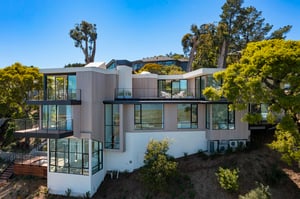 ThermaWood FR Hem-Fir vertical siding on San Francisco Bay fire treated by Mataverde Decking