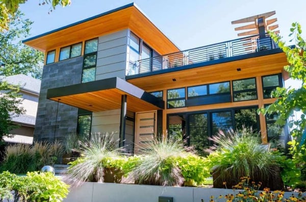 Mataverde ThermaWood FR fire resistant siding, thermally modified wood siding and soffits