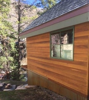 Thermally Modified Hemlock siding horizontal installation