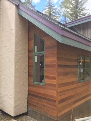 Thermally Modified Hemlock siding