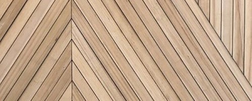 Thermawood FR Hemlock diagonal rainscreen siding