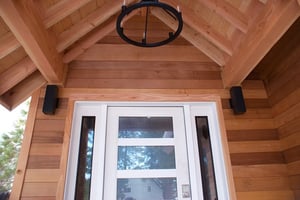 ThermaWood Hemlock FR ignition resistant siding C+ Better grade by Mataverde