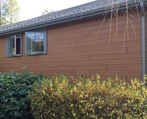 Trespa Pura NFC Romantic Walnut sidings