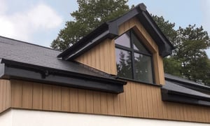 Trespa Pura NFC Siding vertical installation