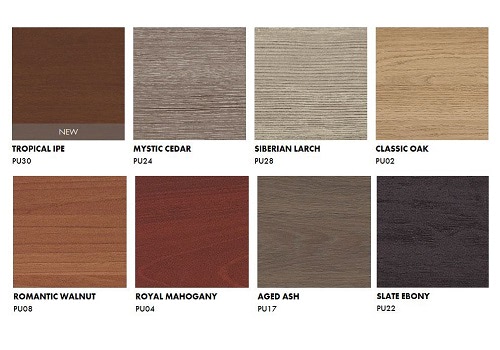 Trespa Pura NFC Wood decors collection