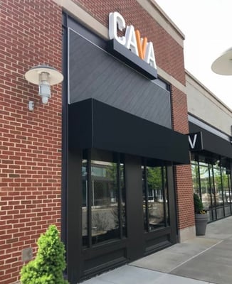 Trespa Pura Siding Creates Beautiful Facade for Cava Grill