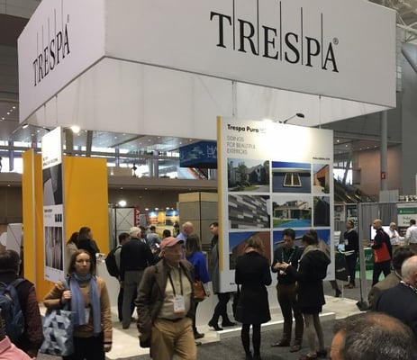 New Trespa Pura Siding Wood Decor Stars at ABX Boston