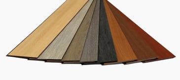 Pura NFC by Trespa eight wood decor siding colors