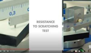 Trespa Test 5 Resistance to Scratching Test