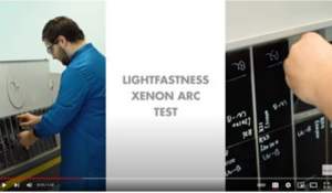 Trespa Test 8 Lightfastness Xenon Arc Test