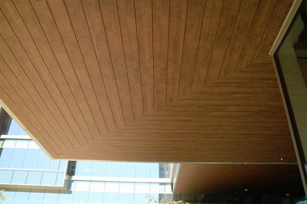 Trespa sidings for soffits