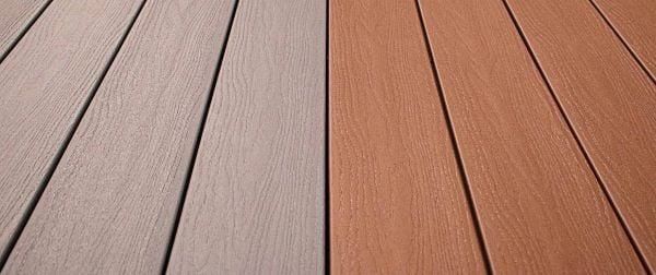capped composite decking
