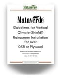 ebook cover page lift guidelines for vertical rainscreen install with OSB and Plywood