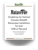ebook cover page lift guidelines for vertical rainscreen install with OSB and Plywood