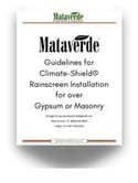 ebook cover page lift guidelines for rainscreen install with gypsum or masonry