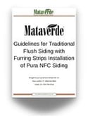 Guidelines Traditional Furring Strip Install for Pura NFC