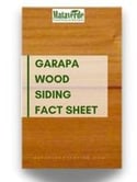 ebook cover page lift garapa wood siding fact sheet