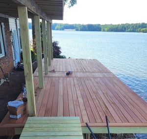 Mataverde Jatoba decking in North Carolina