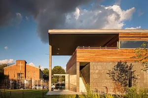 Weeksville Heritage Center 1x4 Ipe rainscreen