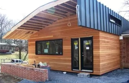 Garapa Rain Screen Cladding Project