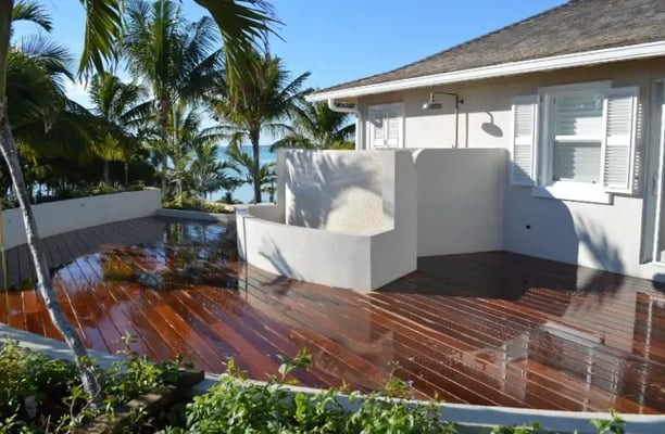 Ipe Deck Installation in the Bahamas