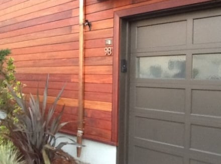 FSC Certified machiche hardwood siding with Climate-Shield rainscreen system