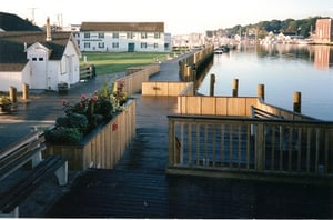 Ipe decking at Mystic River Park