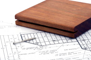 Mataverde hardwood decking installation