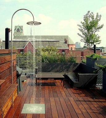 Ipe rooftop deck by City Beautiful Carpentry