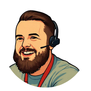 Customer Support Person Icon Contact Us Here