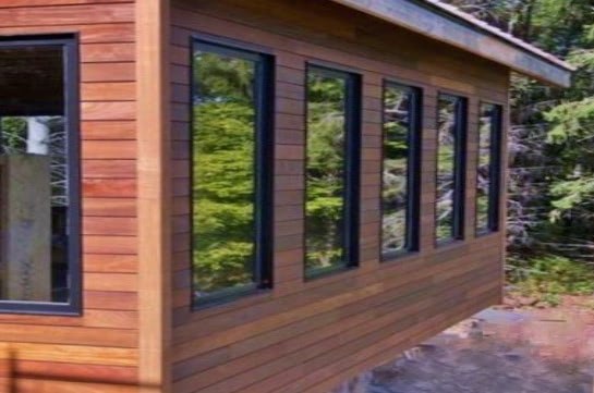 Grain and Color Variations of Hardwood Decking and Siding