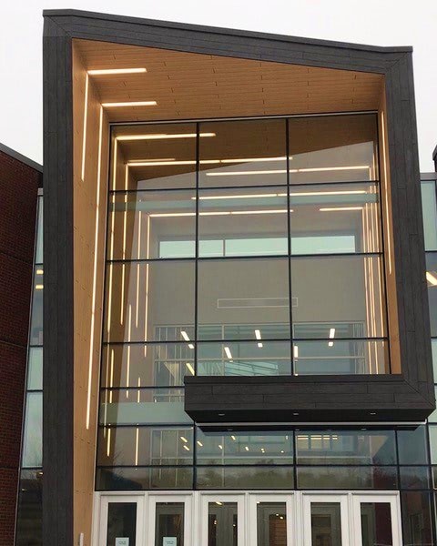 Trespa Pura Cladding is Amazing on Sanford High School