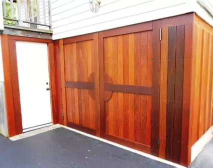 Ipe Wood Custom Exterior Door Project